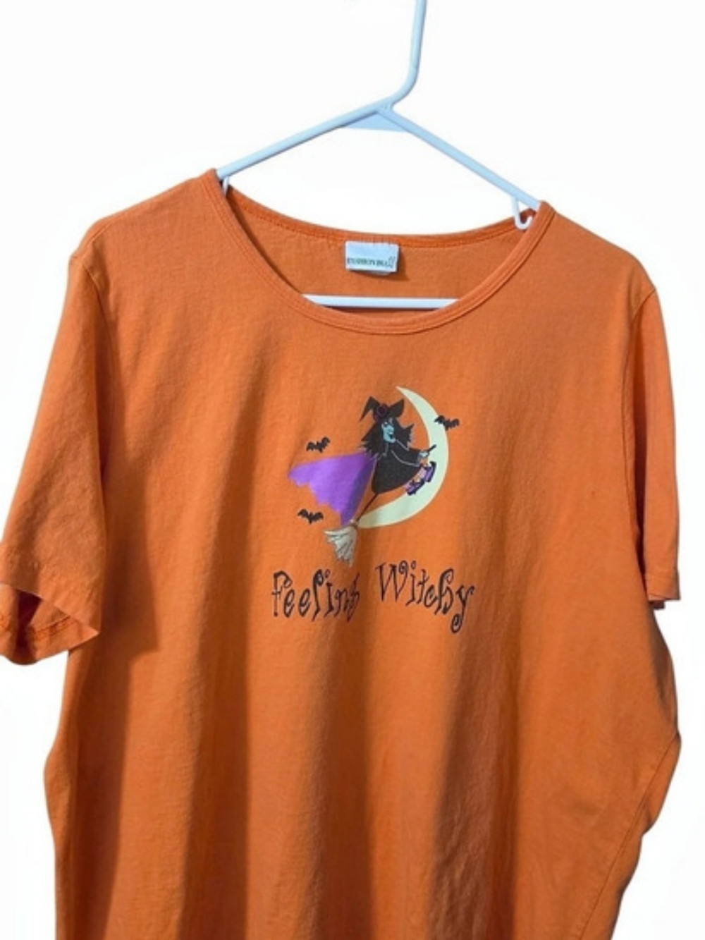 Fashion Bug Graphic Tee Size X in Orange